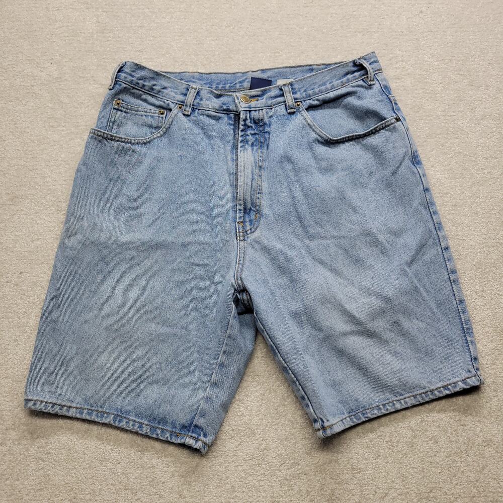Dry Goods by Snugattuck Men's 36 Light Wash Denim Jean Shorts Vintage 90s